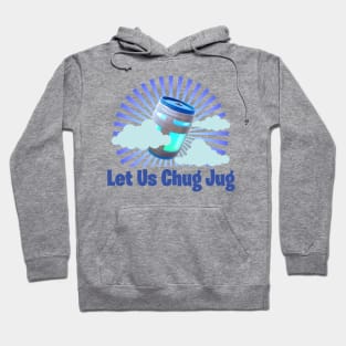 chug jug with you pro gamer pc console funny meme joke shirt leviathan like song Hoodie